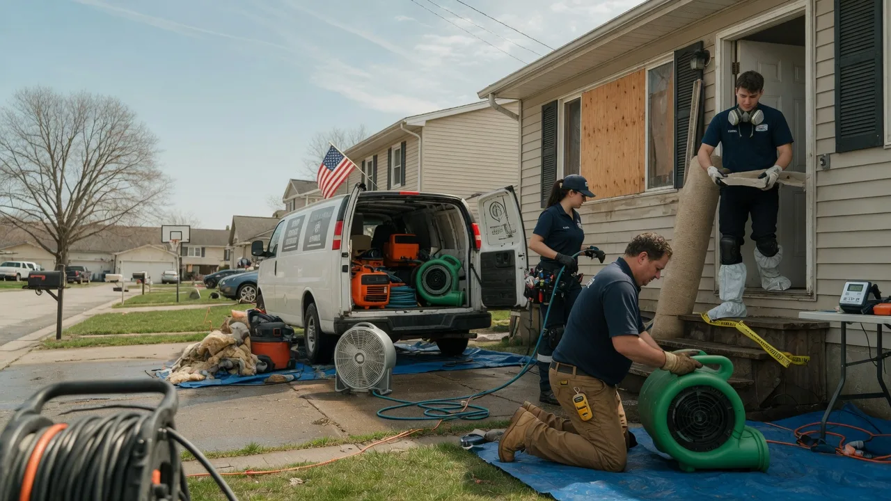 Water Damage Restoration in North Scituate, RI near me